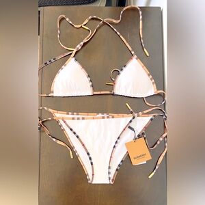 BURBERRY bikini brand new